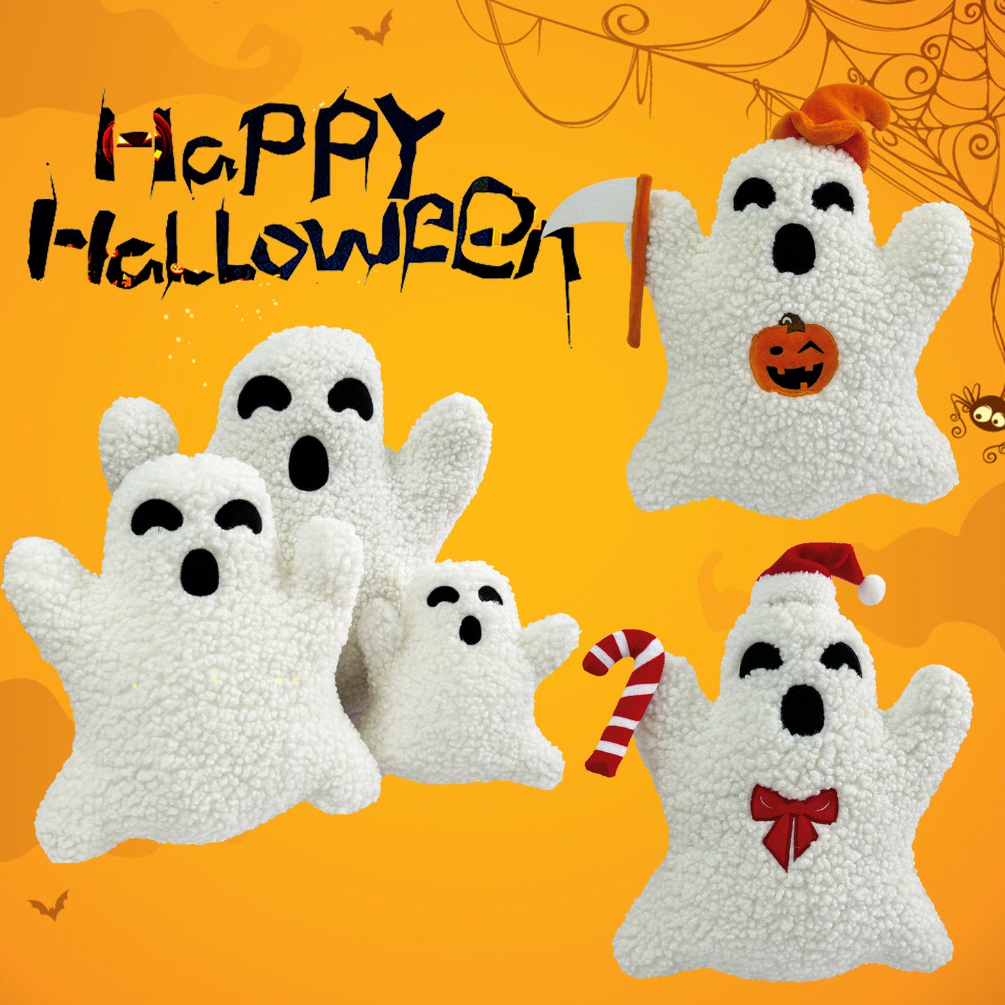 Plush Toy Ghost Pillow