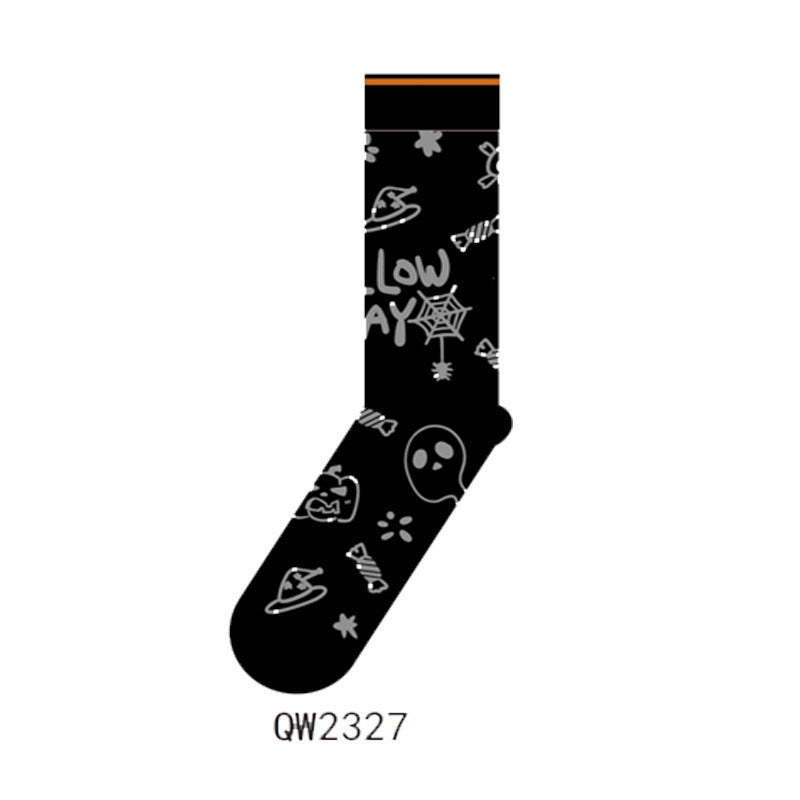 Halloween Cotton Socks Man And Woman