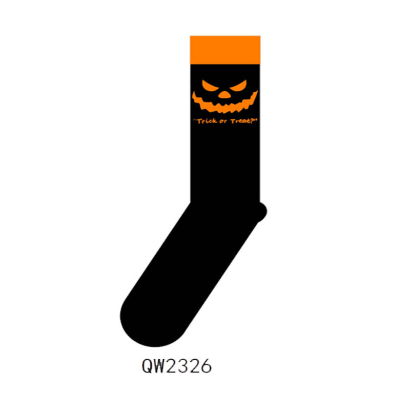 Halloween Cotton Socks Man And Woman