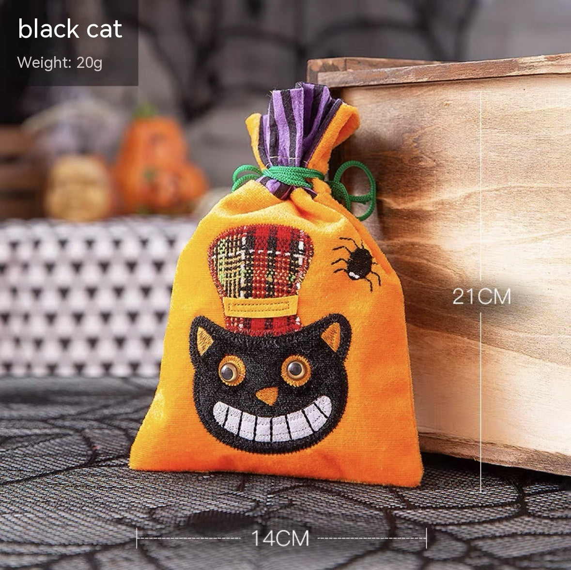 Halloween Candy Bag Pumpkin Ghost