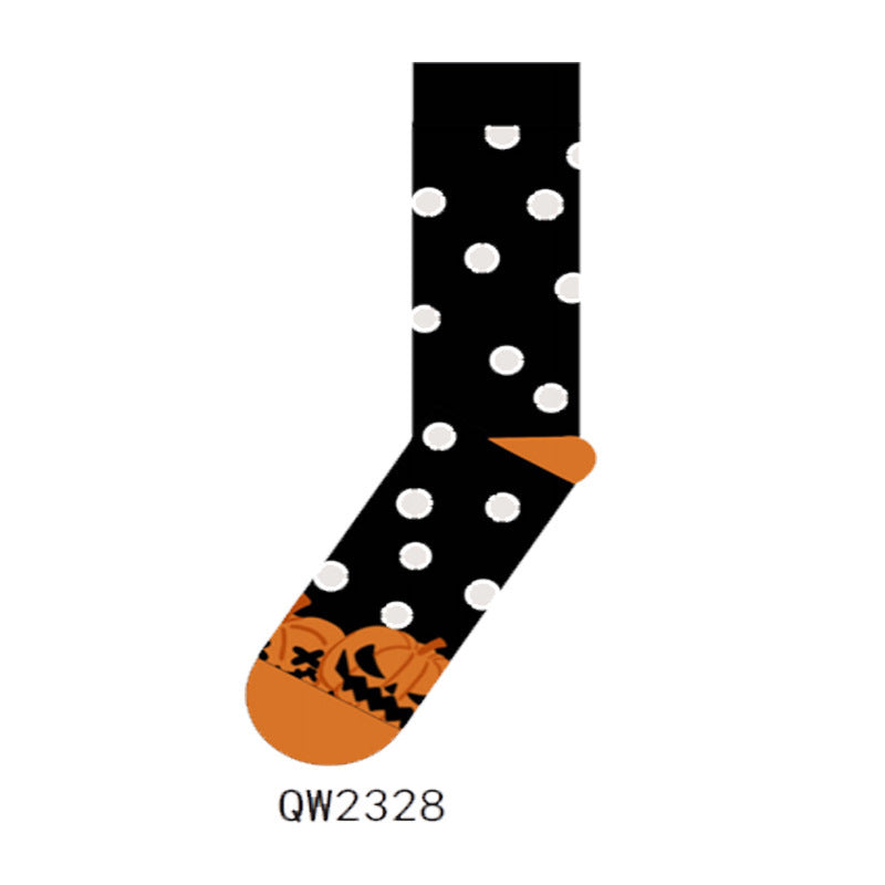 Halloween Cotton Socks Man And Woman