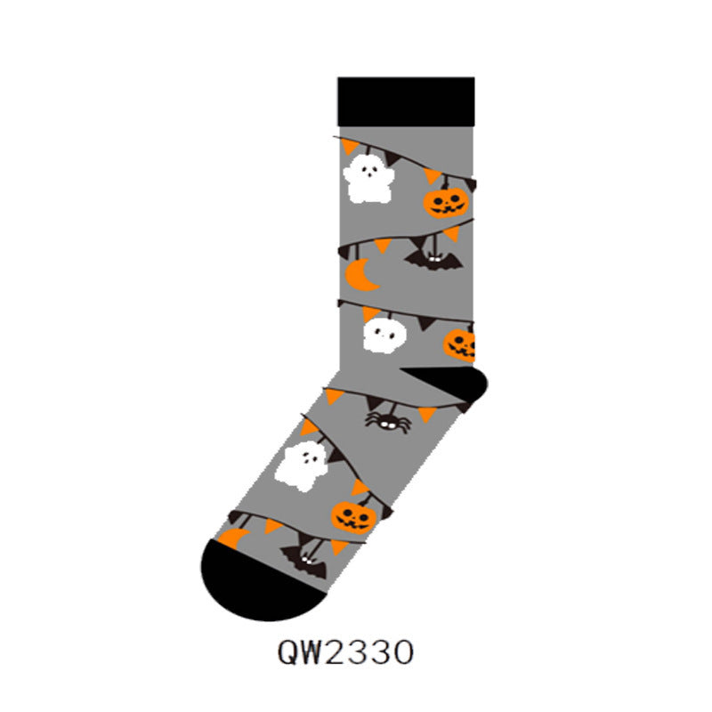 Halloween Cotton Socks Man And Woman