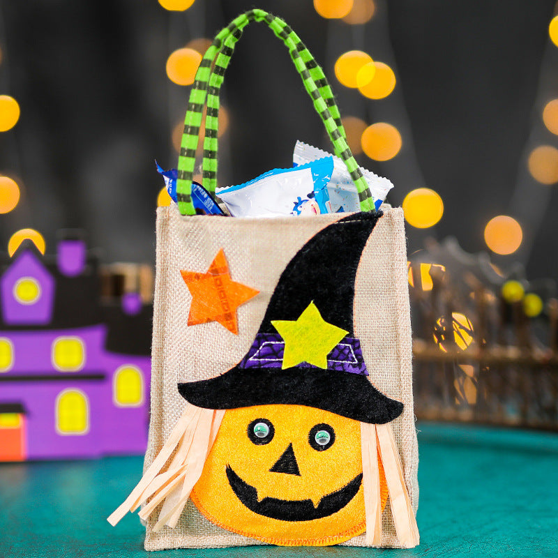 Halloween Candy Bag Pumpkin Ghost